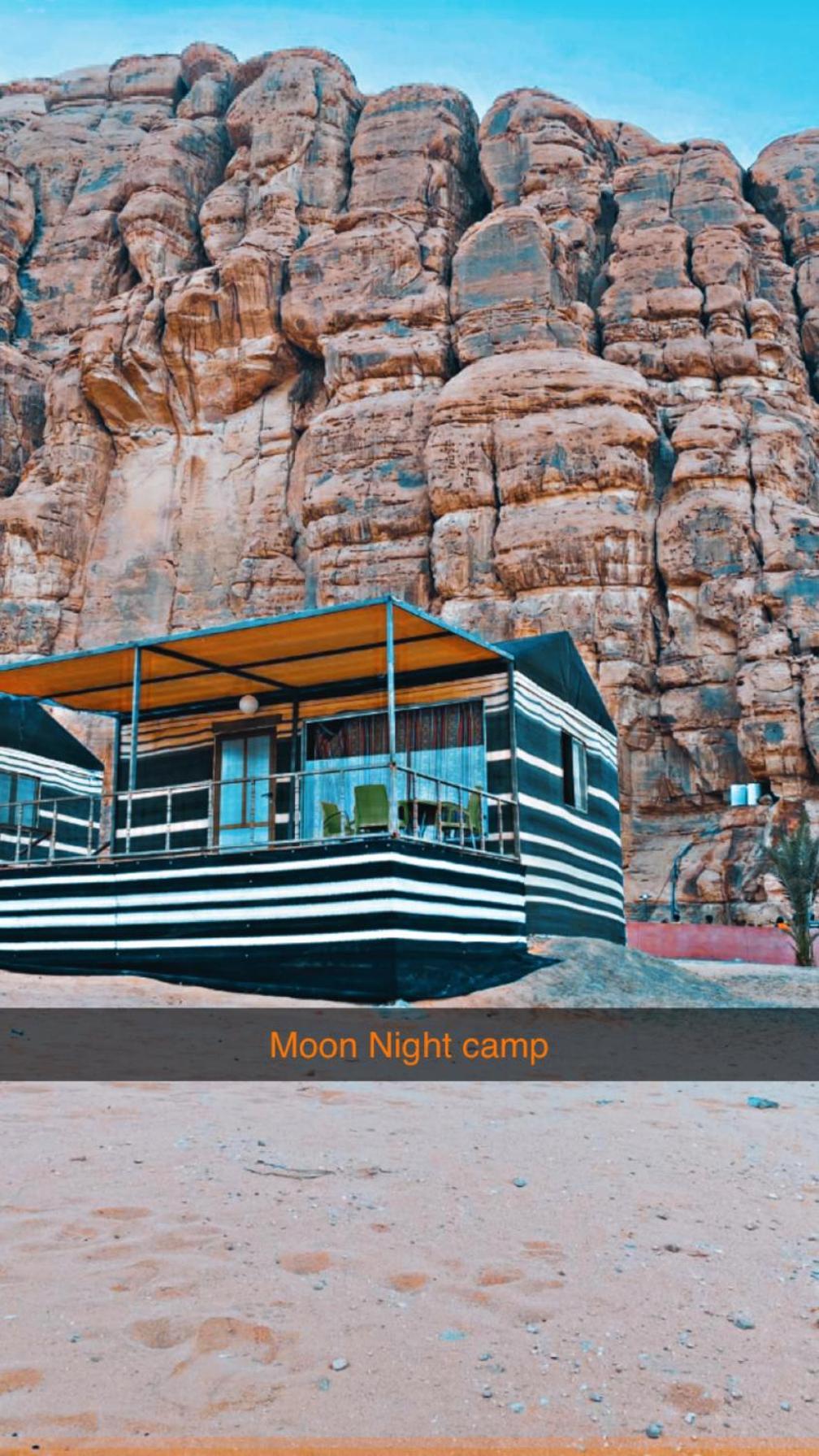 Moon Night Camp Hotel Wadi Rum Bagian luar foto